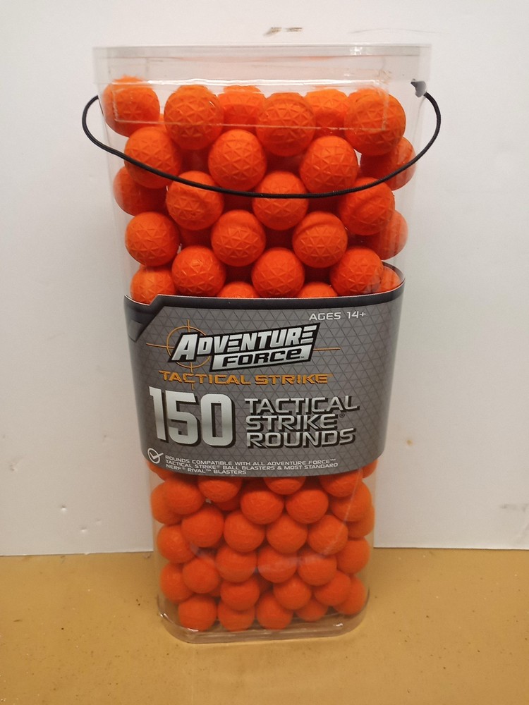 Adventure Force 150 Tactical Strike Rounds for use with most Nerf Rival Blasters