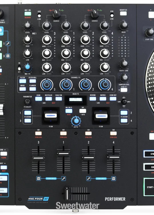 Rane Performer 4-channel Motorized DJ Controller