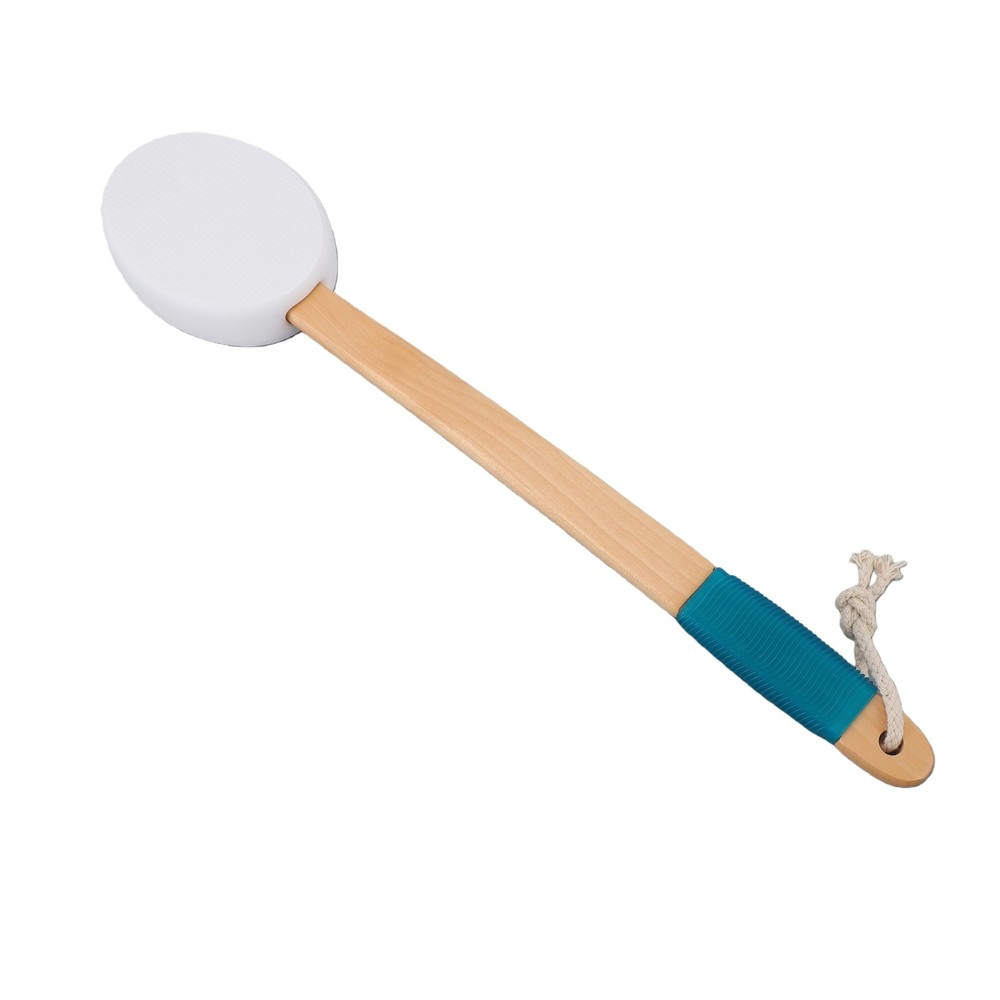 Wooden Handle Lotion Applicator For Smooth Body Coverage