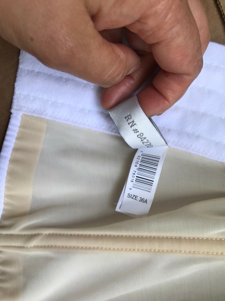 Davids Bridal White Bustier #7643 Size 36A