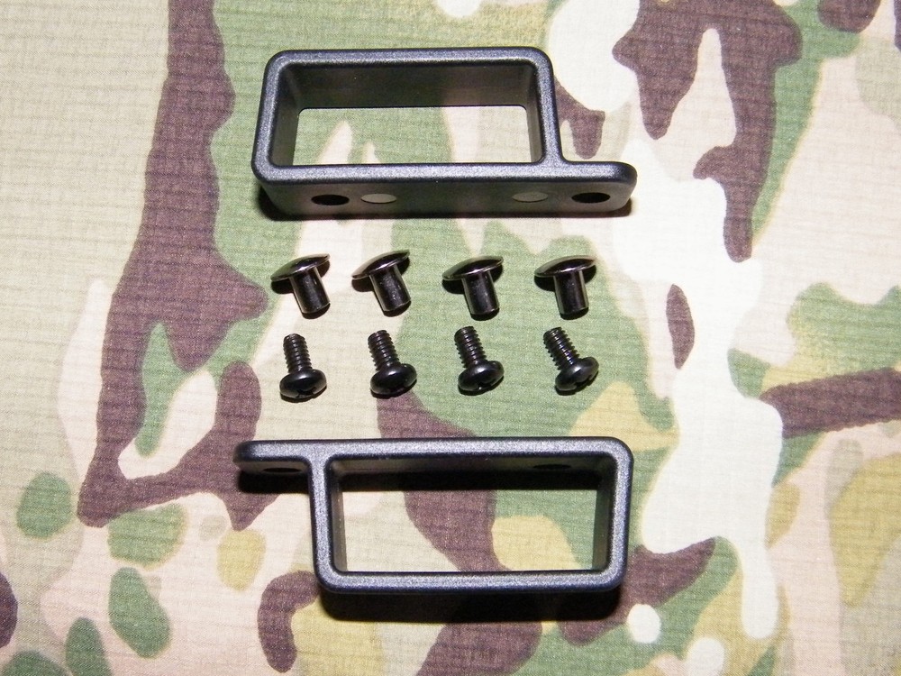 Black Injection Molded Belt Loop 1.5"