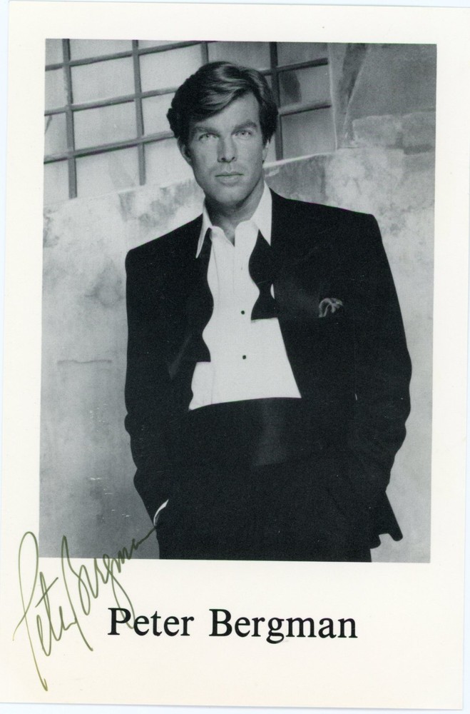 Peter Bergman - Signed Photograph