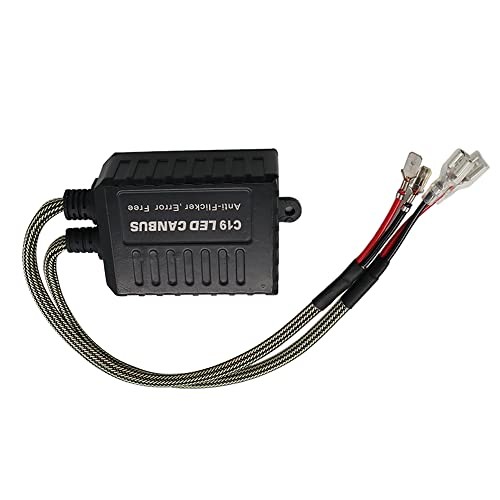 C19 LED Head Light Decoders, Warning Flicker Canceller For Car Headlights,