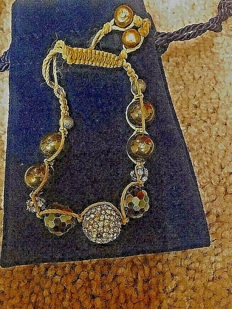 Sparkling Grey Silver Beads or wear as a Bracelet