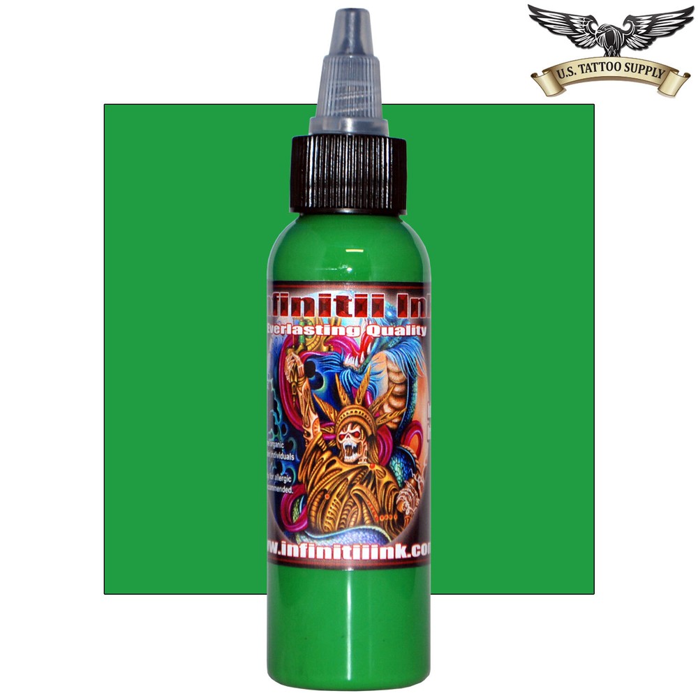 Infinitii Tattoo Ink - Irish Green