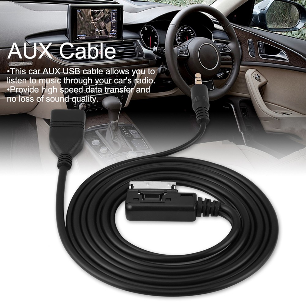 Car Audio AUX USB Adapter Cable For C63 E200l CLS E S ML Class