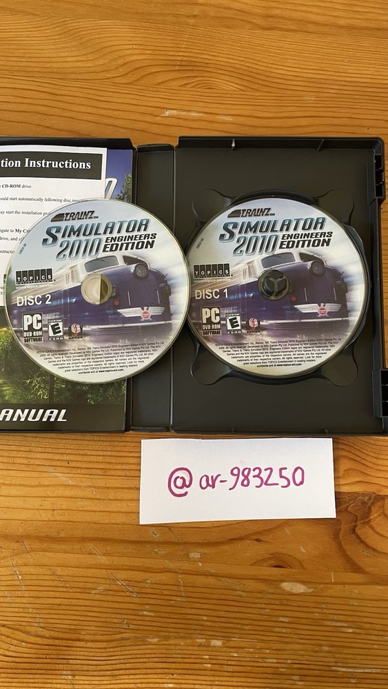 Trainz Simulator 2010 (Engineers Edition) (PC, 2010) DVD-ROM software tropics