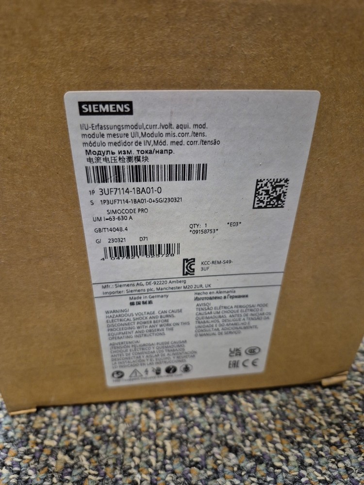 SIEMENS 3UF7114-1BA01-0