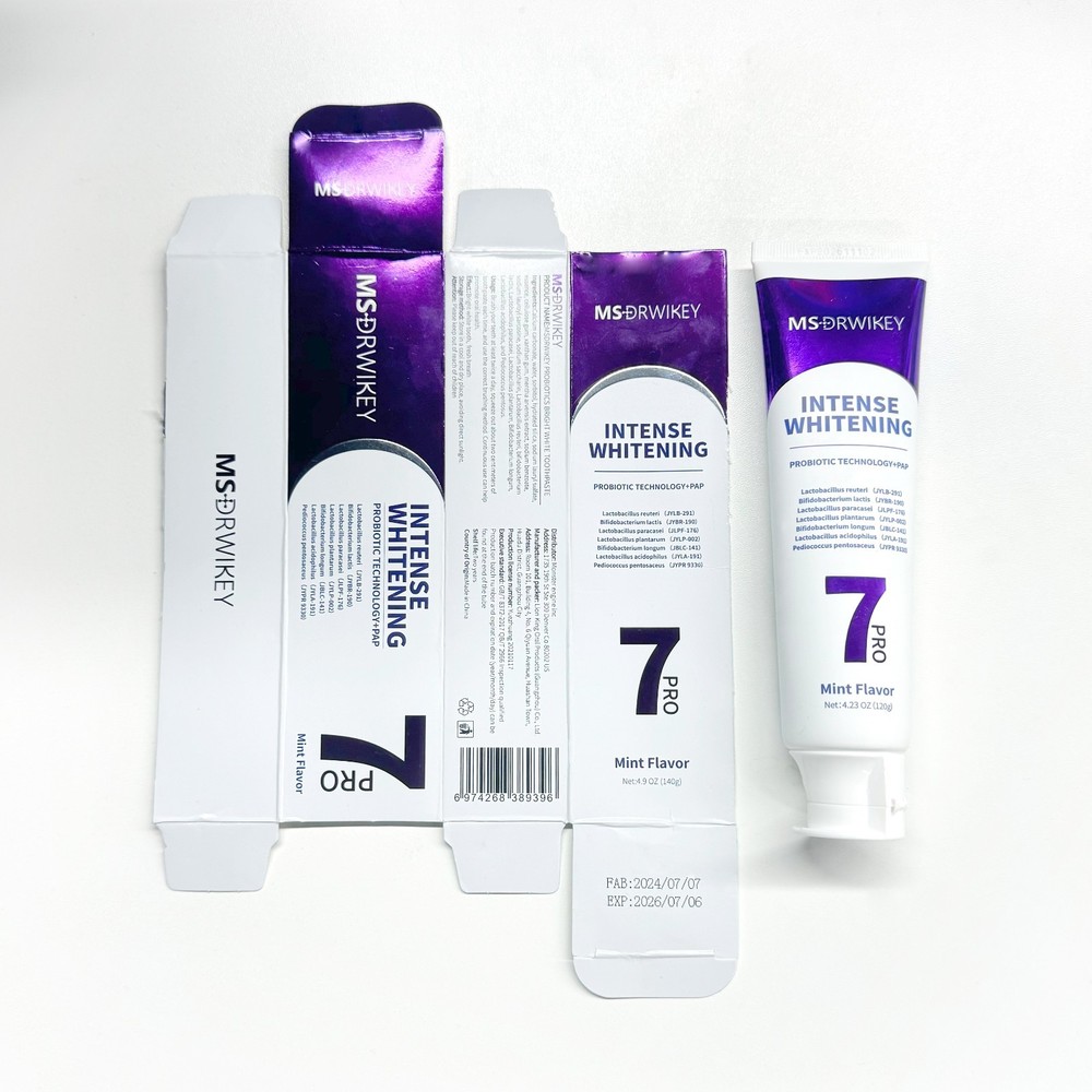 MSDRWIKEY 3-Pack Toothpaste Bundle | SP-6 Whitening & Cooling & 7-Pro
