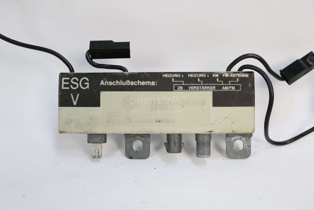 BMW E34 5-Series E32 Stereo Antenna Amplifier Computer Module Unit 1988-1995 OEM