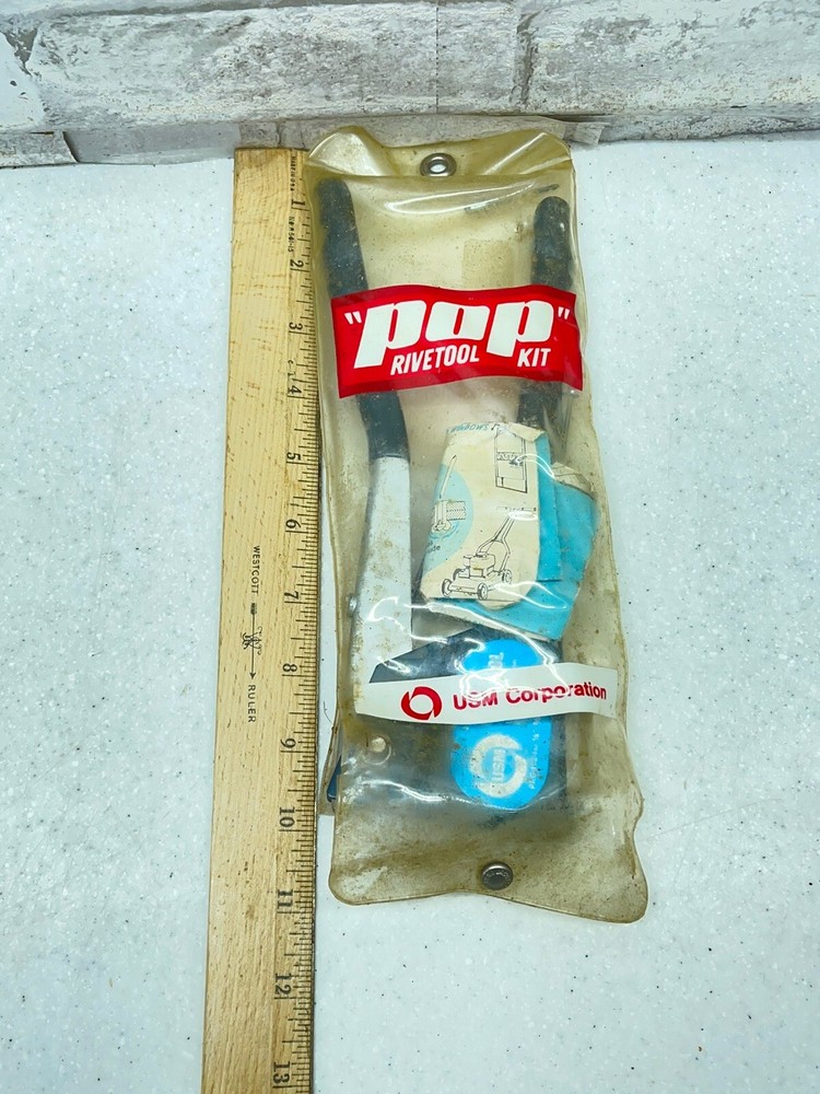 Hand Riveter Pop Rivet Tool Kit USM Corporation
