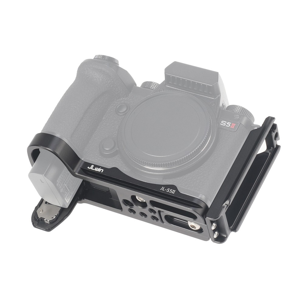 For Panasonic LUMIX S5 II DJI RS2/3 Vertical Quick Release Plate L Bracket