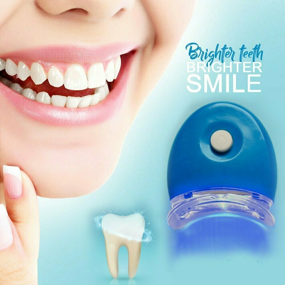 Professional LED Accelerator Light for Faster Teeth Whitening Includes Batteries
