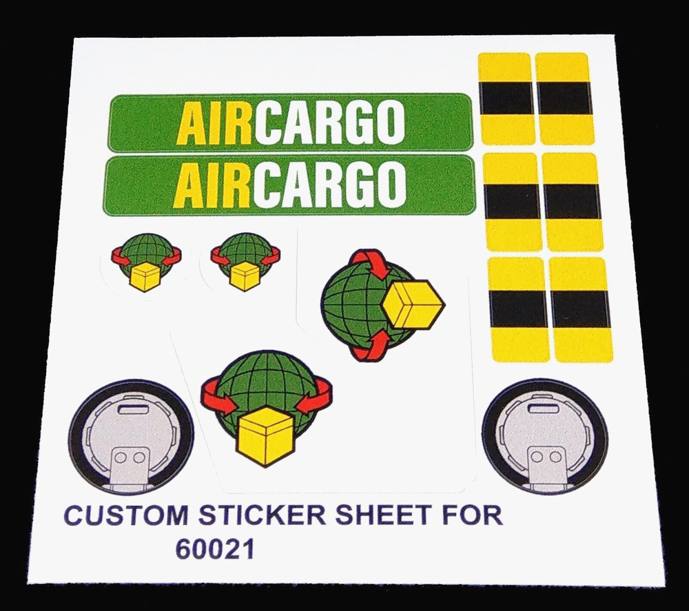 Custom Sticker for 60021 Replacement Sticker for 60021