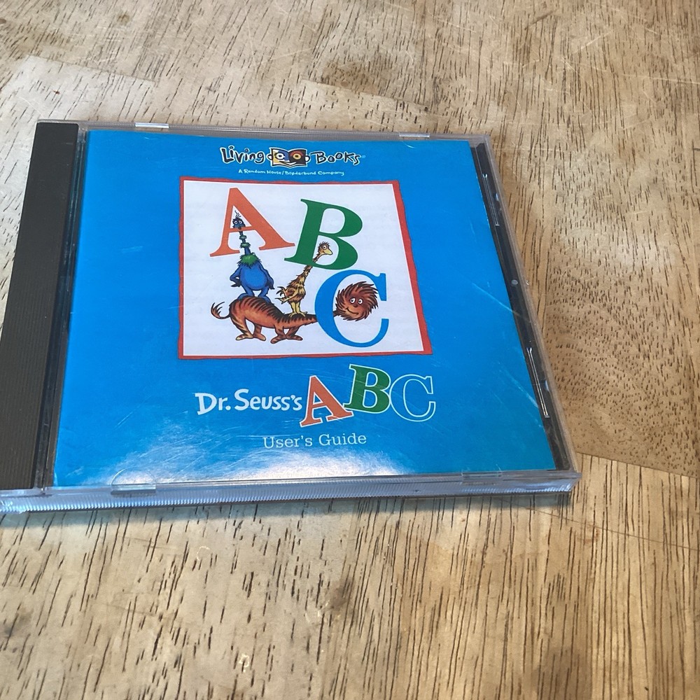 dr. seuss's abc CD by living books