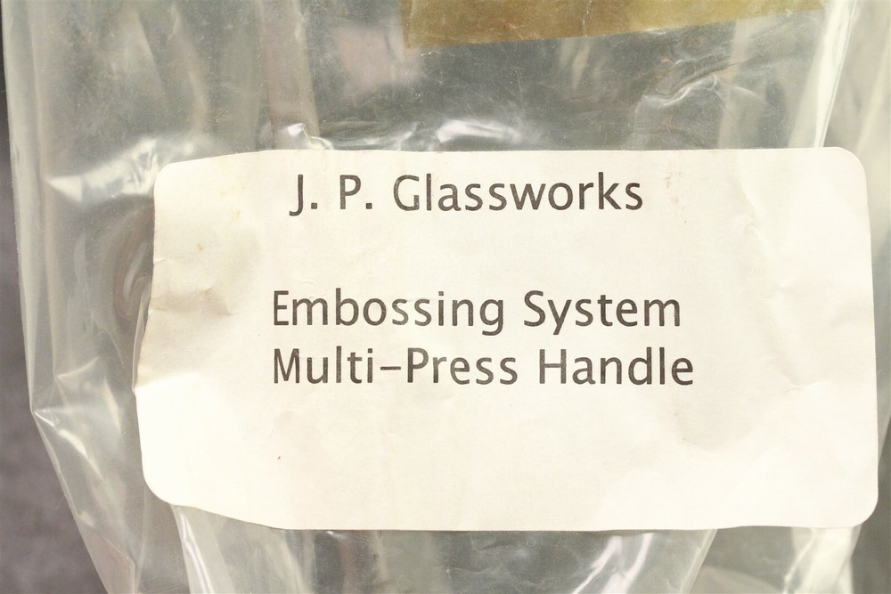 J P Glassworks Jayne Persico Embossing System Multi Press Handle