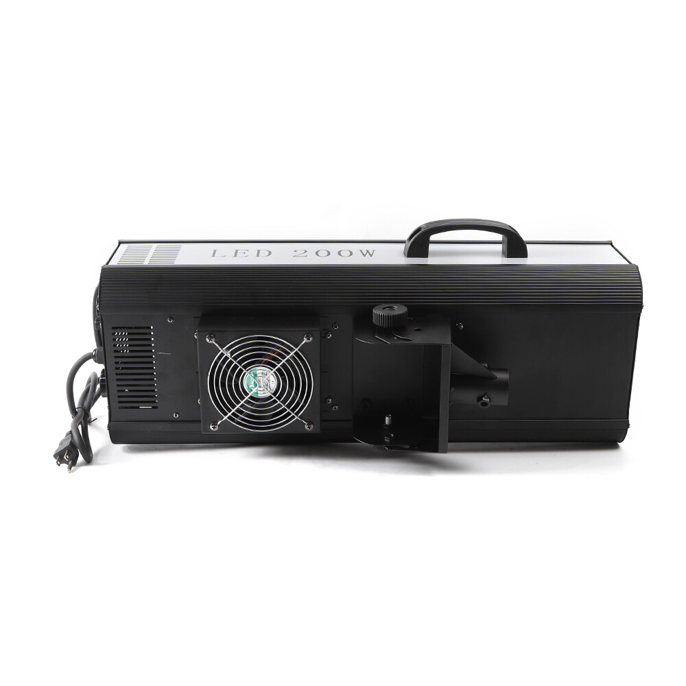200W LED Follow Spot Light Manual Control Spotlight Stage Light Adjustable