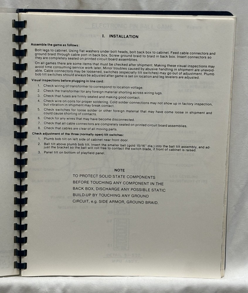 ORIGINAL-STERN-MAGIC-OWNERS MANUAL