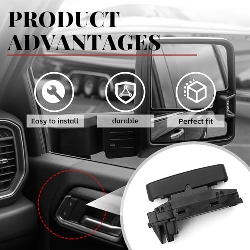 Front Right Passenger Power Door Lock Switch, Fits for 2007-2013 Chevy