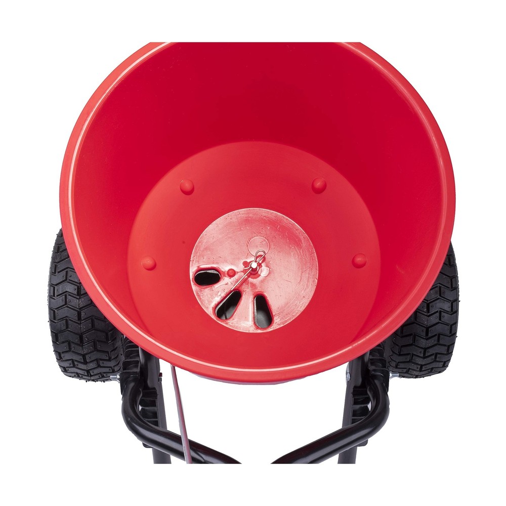 EarthWay 2600A-PLUS Fertilizer Spreader, 40lb Hopper Capacity, Red, Durable, ...