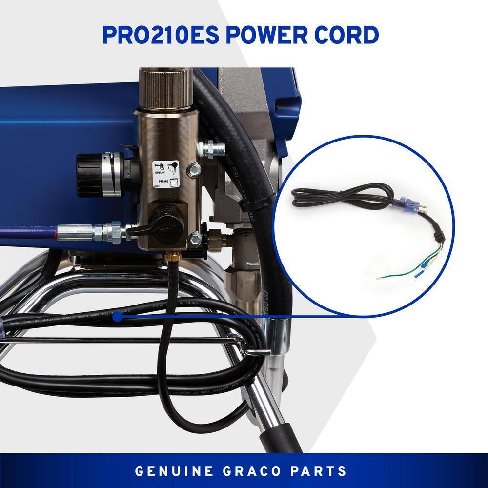 Pro 210es Stand Replacement Cord Set | Graco Units Cart Power