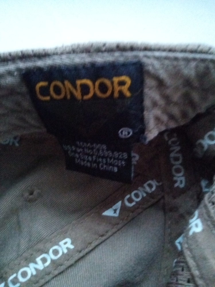 Condor TCM Multicam Adjustable Mesh Tactical Cap Hat One Size Fits Most