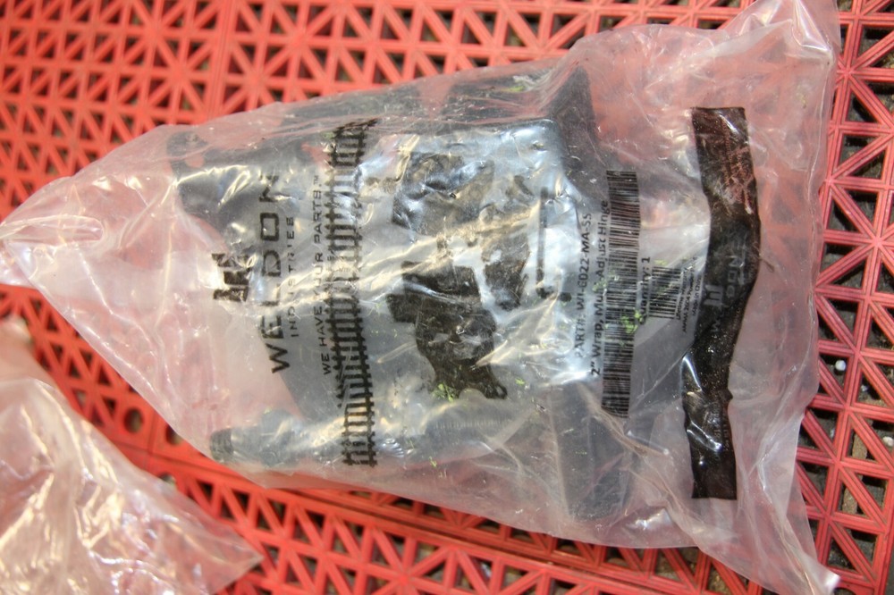 Weldon Self Closing SS Hinge (Narrow to 2" Wrap Around) W1-6022-MA-SS