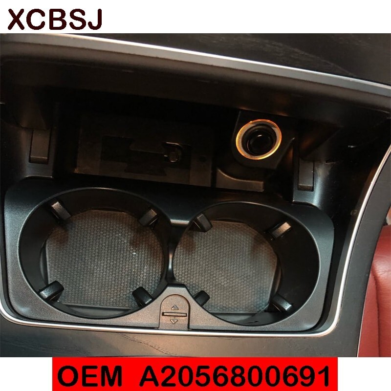 MERCEDES C CLASS CUP HOLDER W205 E CLASS W213 CENTRE CONSOLE REMOVABLE GENUINE