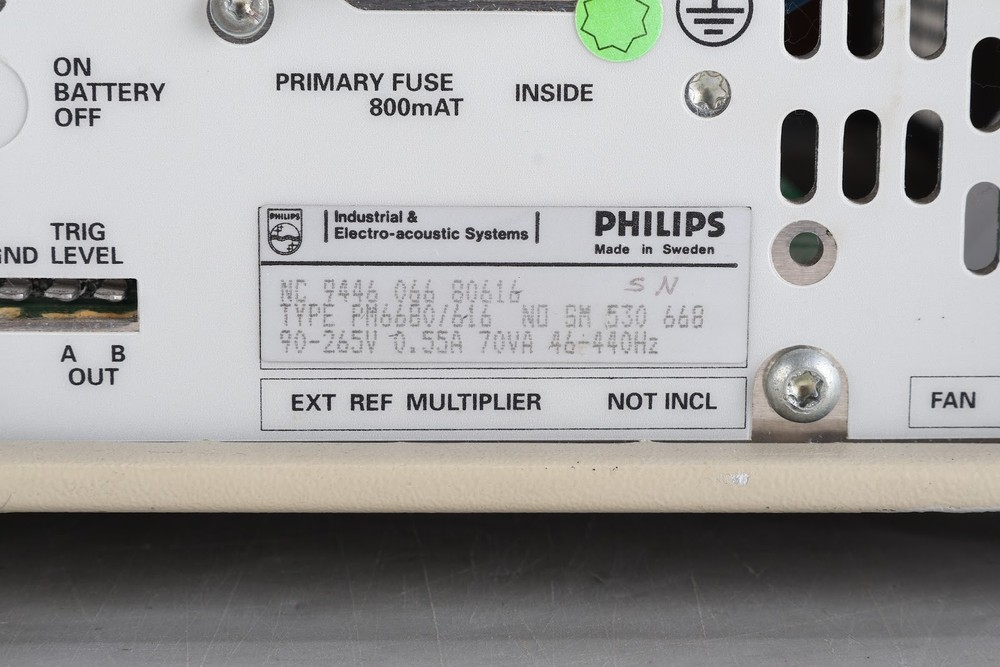 Phillips PM 6680 High Resolution Programmable Timer/Counter 225 MHz - AS IS
