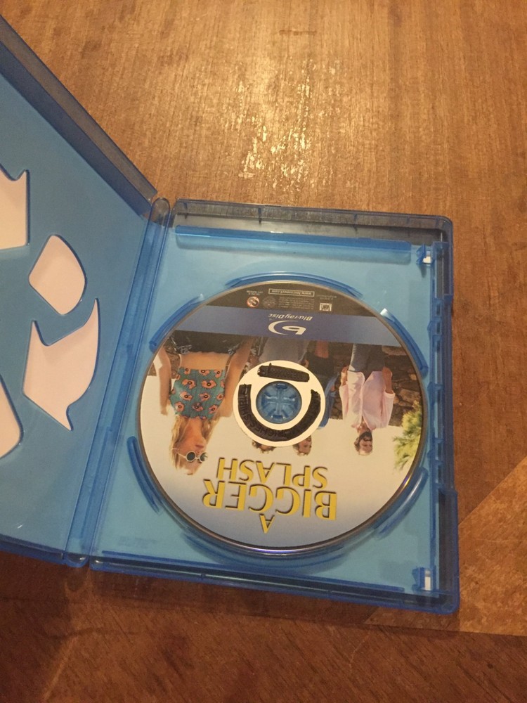 A Bigger Splash Blu Ray 2016 Ex Library Region A