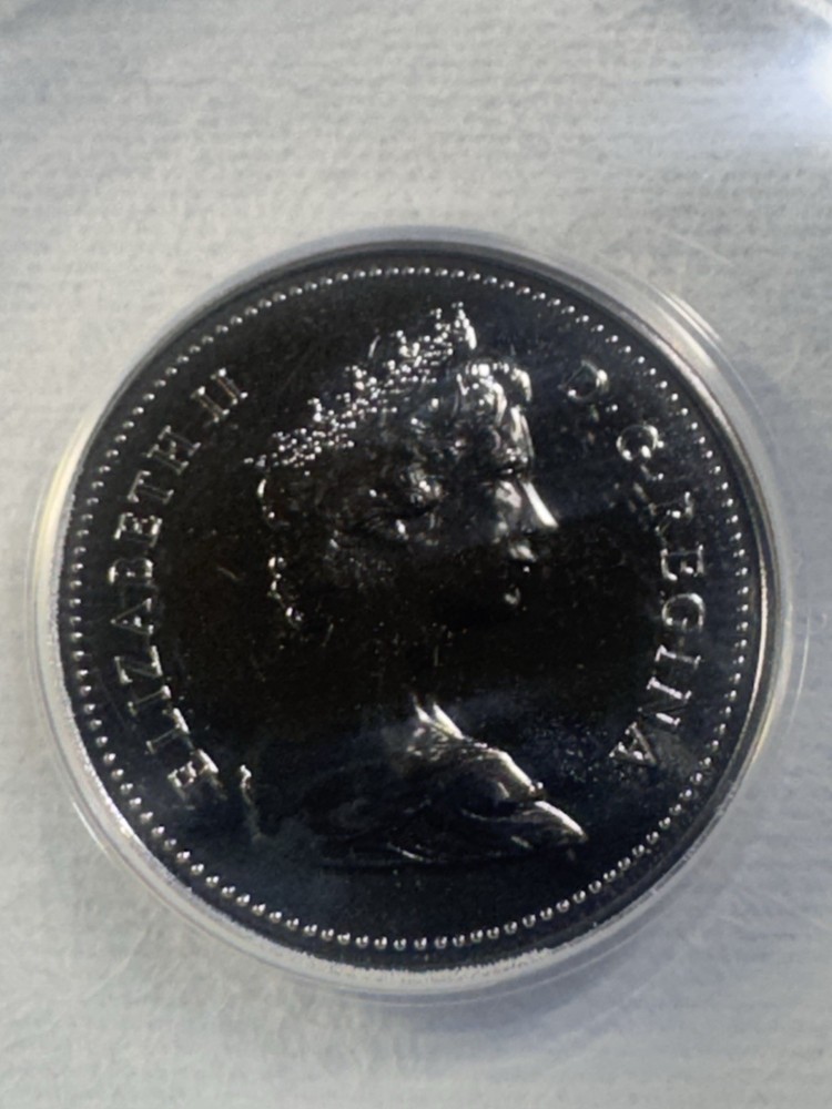1985 Canada 5 Cents Graded MS 69 by ANACS