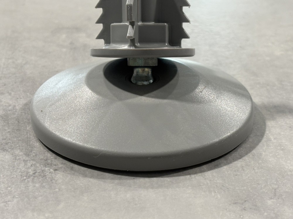 Ikea Stolmen Pole Post Replacement Internal Floor Ceiling Mount with Cap in Gray