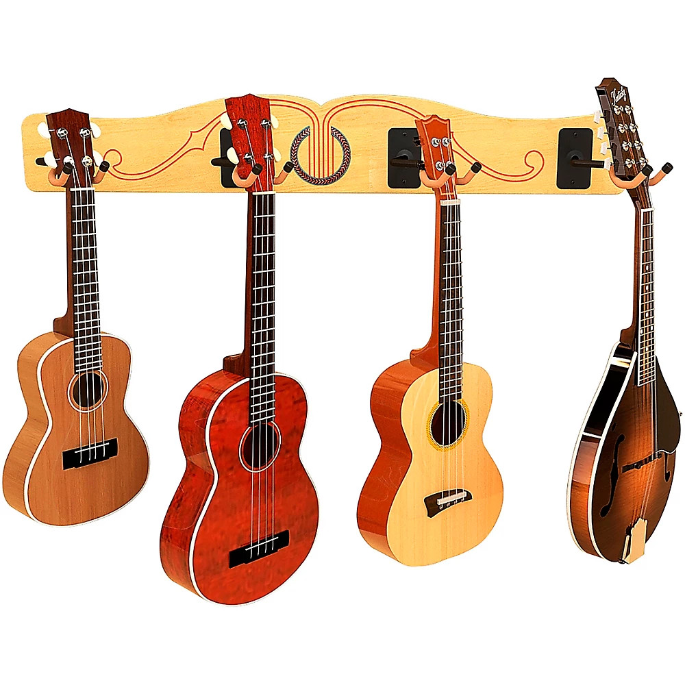 Pro-File Wall Mounted Ukulele & Mandolin Hanger