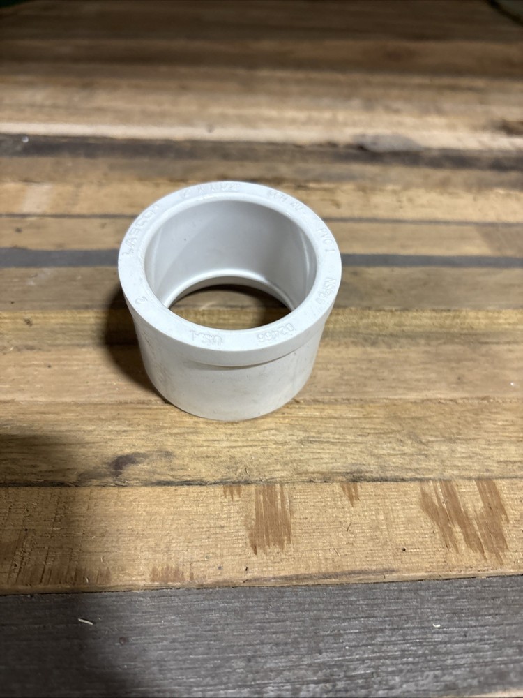 2" x 1-1/2" Schedule 40 PVC Fitting, Reducer Bushing, Spigot x Slip