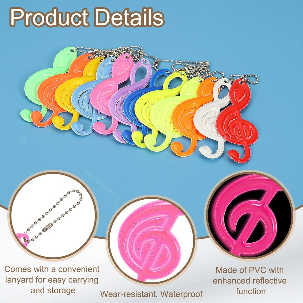 8 Pcs Reflectors 5.9x1.5" Pink