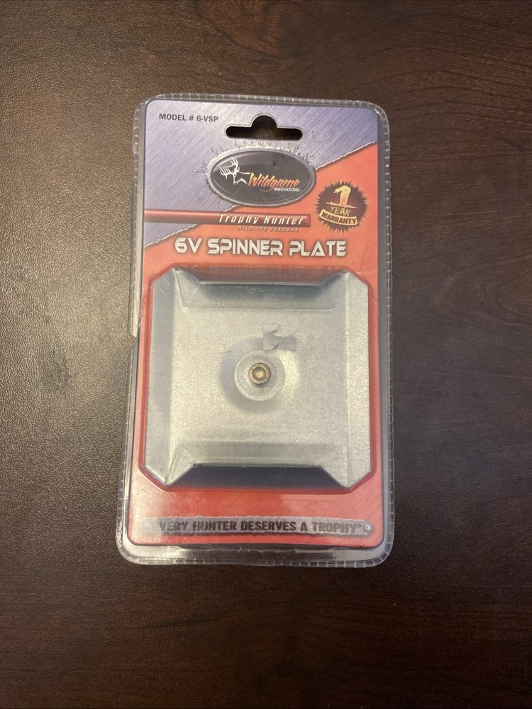 Wildgame Innovations 6V Spinner Plate 6VSP 6 Volt Replacement Feeder
