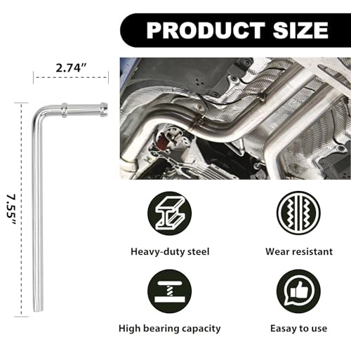 12PC Universal Exhaust Hangers Kit - Complete 12PC Rubber Brackets Set with 2
