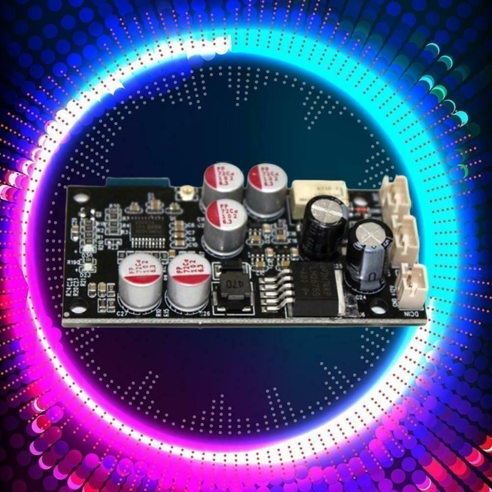 12V 24V Bluetooth 5.0 Receiver HiFi Audio DAC Decoder Board AUX DIY Amplifier