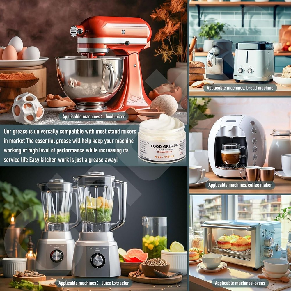 4oz Food Grade Grease KitchenAid Mixer