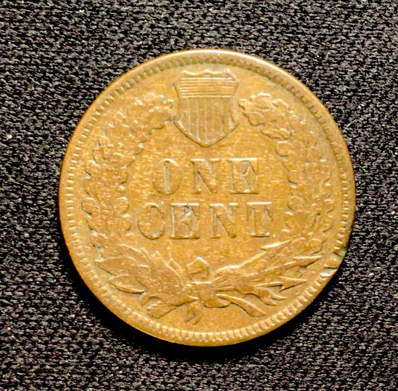 1874 Indian Head Cent F. ENN Coins