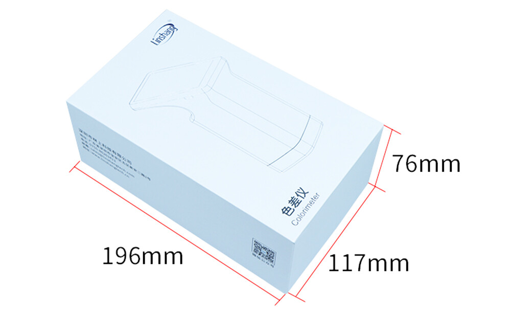Smart Touch Screen Colorimeter Color Difference Analyzer 45/0 8mm Mobile App