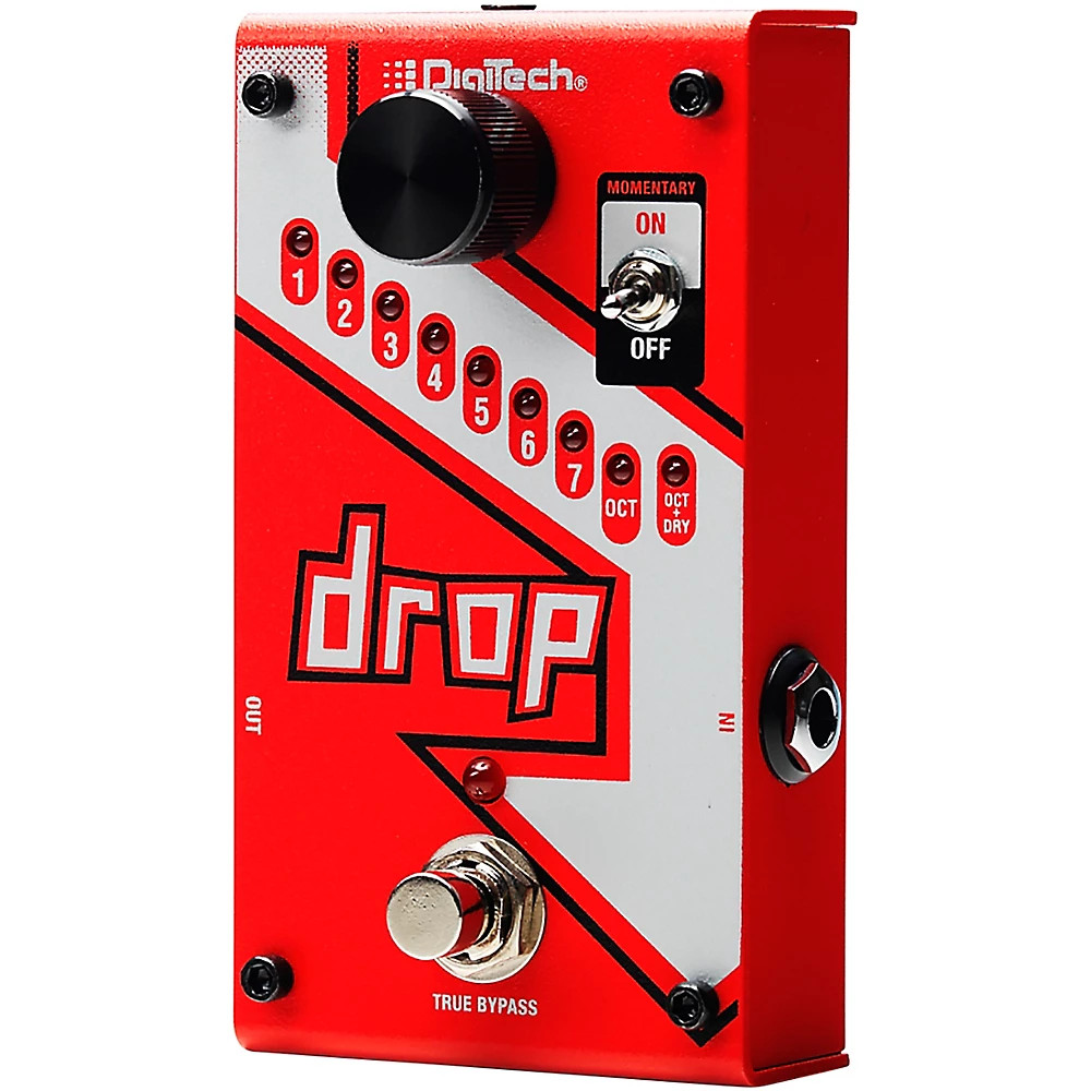 DigiTech Drop Polyphonic Drop Tune Pitch-Shifter Guitar Effects Pedal