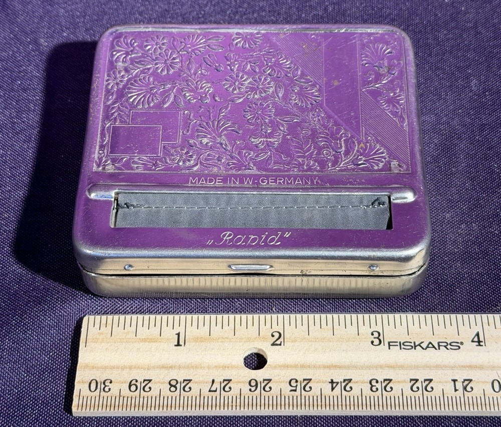Vintage old cigarette rolling machine cigarette case Detailed Tool RAPID German
