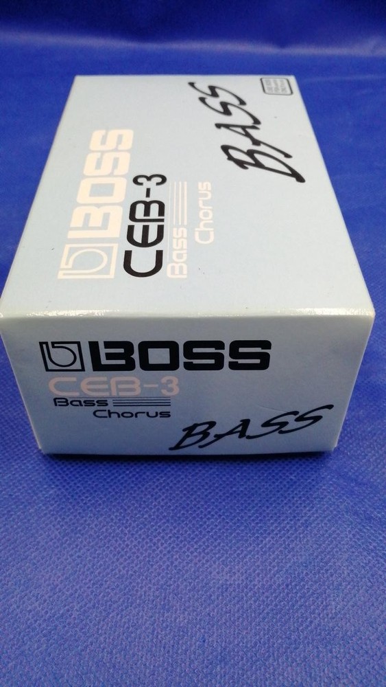BOSS CEB-3 Bass Chorus Effect Pedal Used