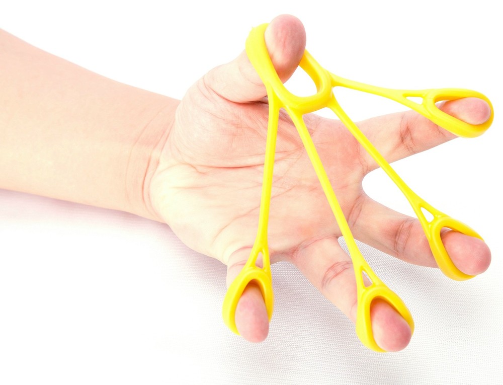 Finger Stretcher Hand Resistance Bands Hand Extensor Exerciser Finger Grip St...