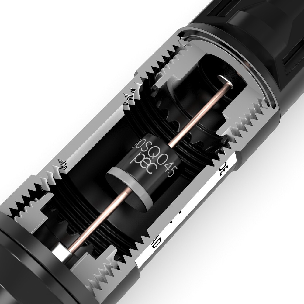 Sudoo Solar Blocking Diode Schottky 30A In-Line Waterproof