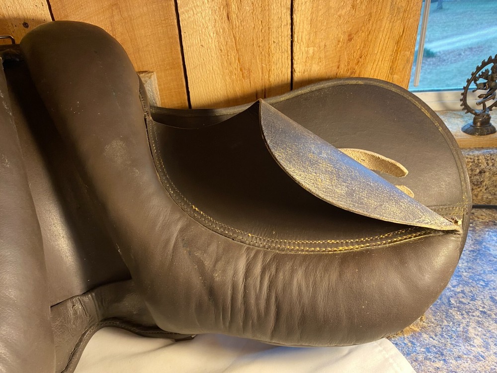 Vintage Leather English Horse Saddle
