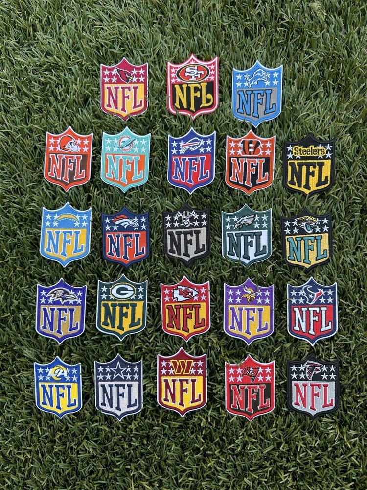 Washington Commanders NFL Patch 2” X 3” Iron On Embroidered