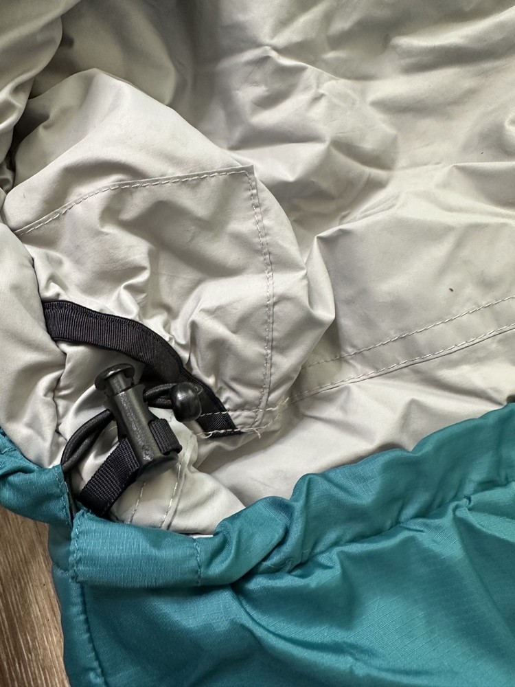 Gruezi sleeping bag Green Biopod DownWool Left Zip Wool Inside EUC