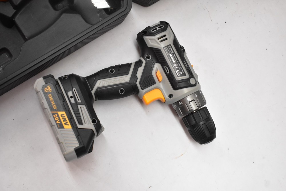 Desko Pro Cordless Drill Tool Kit Set MISSING PIECES READ Basic Toolbox Set